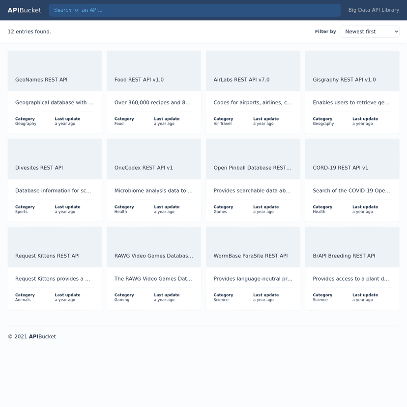 APIbucket.net